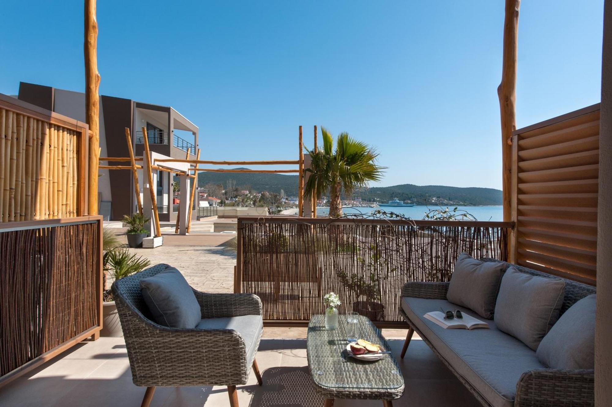 Del Mare Suites Глифа Экстерьер фото
